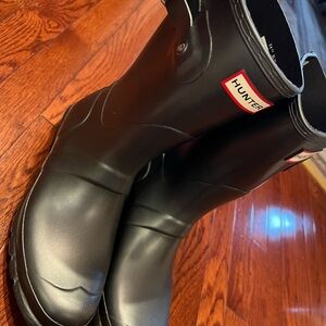 Hunter Boots for Women Dark Silver/Granite Color